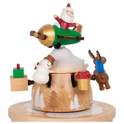 Discount Wooderful life Boîte à musique Livraison de Noël Multicolore