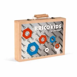 Best Janod Boîte à outils Brico'Kids - Set de 9 pièces Multicolore