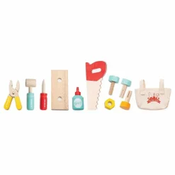 Hot Boîte à outils en bois et ses 11 accessoires Bricolage