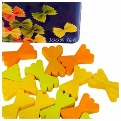 New Erzi Boîte de pâtes Farfalle Multicolore
