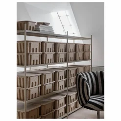 Ferm Living Boîte de rangement en papier - Set de 2| Petits Rangements