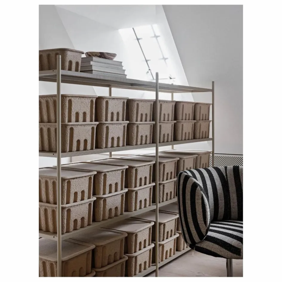 Ferm Living Boîte de rangement en papier - Set de 2| Petits Rangements