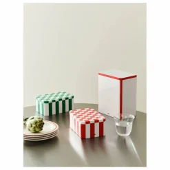 Online Hay Boîte de rangement Tin | Rouge
