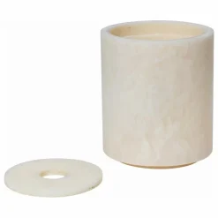 Ferm Living Salle De Bain*Boîte ronde à coton-tige avec couvercle Mist |