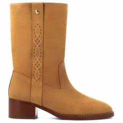 Socque Paris Bottes Dune Nubuck ||Femme Boots, Bottes