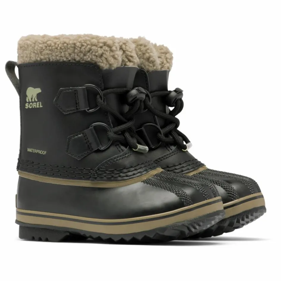 Enfant Sorel Boots, Bottes|Boots, Bottes*Bottes Fourrées Yoot Pac Cuir Enduit |
