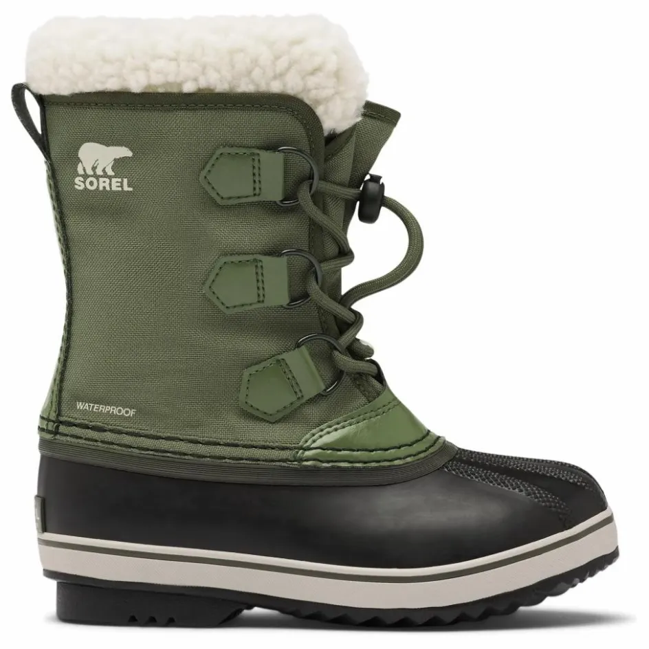 Outlet Sorel Bottes Imperméables Yoot Pac Nylon Junior | Vert kaki