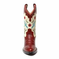 Clearance Bootstock Bottes Santiags Bluebird | Rouge