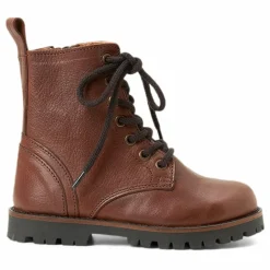 New Petit Nord Bottes Zip Lace-up | Marron