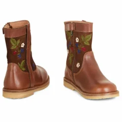 Petit Nord Bottes Zip Lorride - Collection Uniqua | Marron
