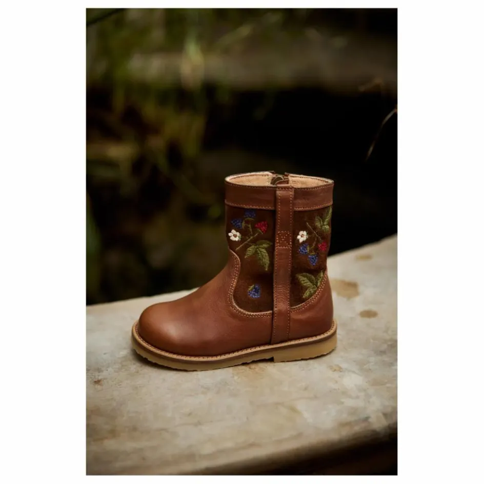 Petit Nord Bottes Zip Lorride - Collection Uniqua | Marron