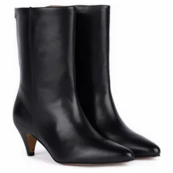 Clearance Anthology Paris Bottines Milya Chiffon | Noir