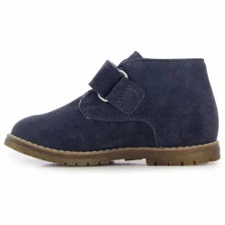 Best Tartine et Chocolat Bottines Scratchs Fourrées Easy Fur | Bleu marine