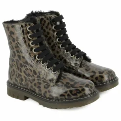 Enfant Pom d'Api Boots, Bottes|Boots, Bottes*Bottines Sid Ranger Fur Leopard |