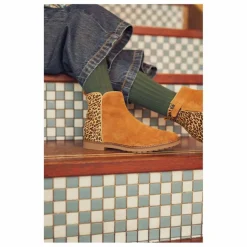 Best Bottines Trip Back Velours Léopard | Enfant Boots, Bottes