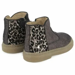 Best Pom d'Api Bottines Trix Back Velours | Noir