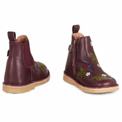Petit Nord Bottines Zip Ankle - Collection Uniqua | Prune