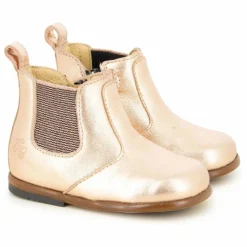 Hot Tartine et Chocolat Bottines Zip Elast | Cuivre