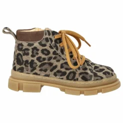 Angulus Bottines Zip Lacets Léopard ||Enfant Boots, Bottes