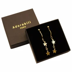 Adorabili Boucles d'Oreilles Asymétriques 2 Etoiles ||Enfant Accessoires De Mode|Bijoux, Montres