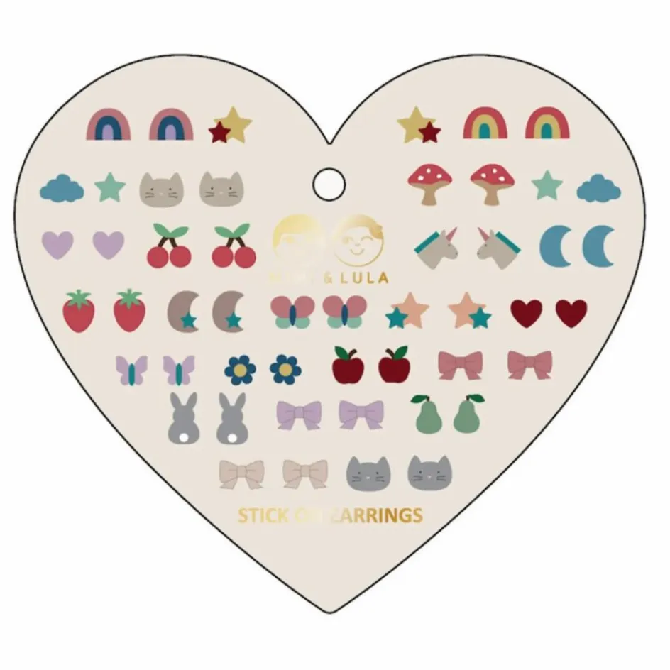 Mimi & Lula Boucles d'oreilles autocollantes ||Enfant Décoration De Fête