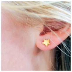 Adorabili Boucles d'Oreilles Big Stars Denim ||Enfant Bijoux, Montres|Accessoires De Mode