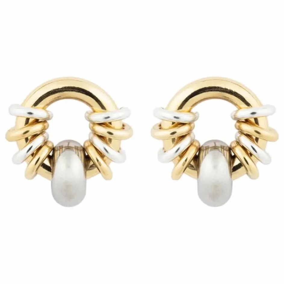Outlet Sigal Boucles d'Oreilles Klik Donut Baby | Doré