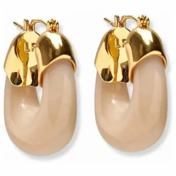 Discount Lizzie Fortunato Boucles d'Oreilles Mini Organic | Beige