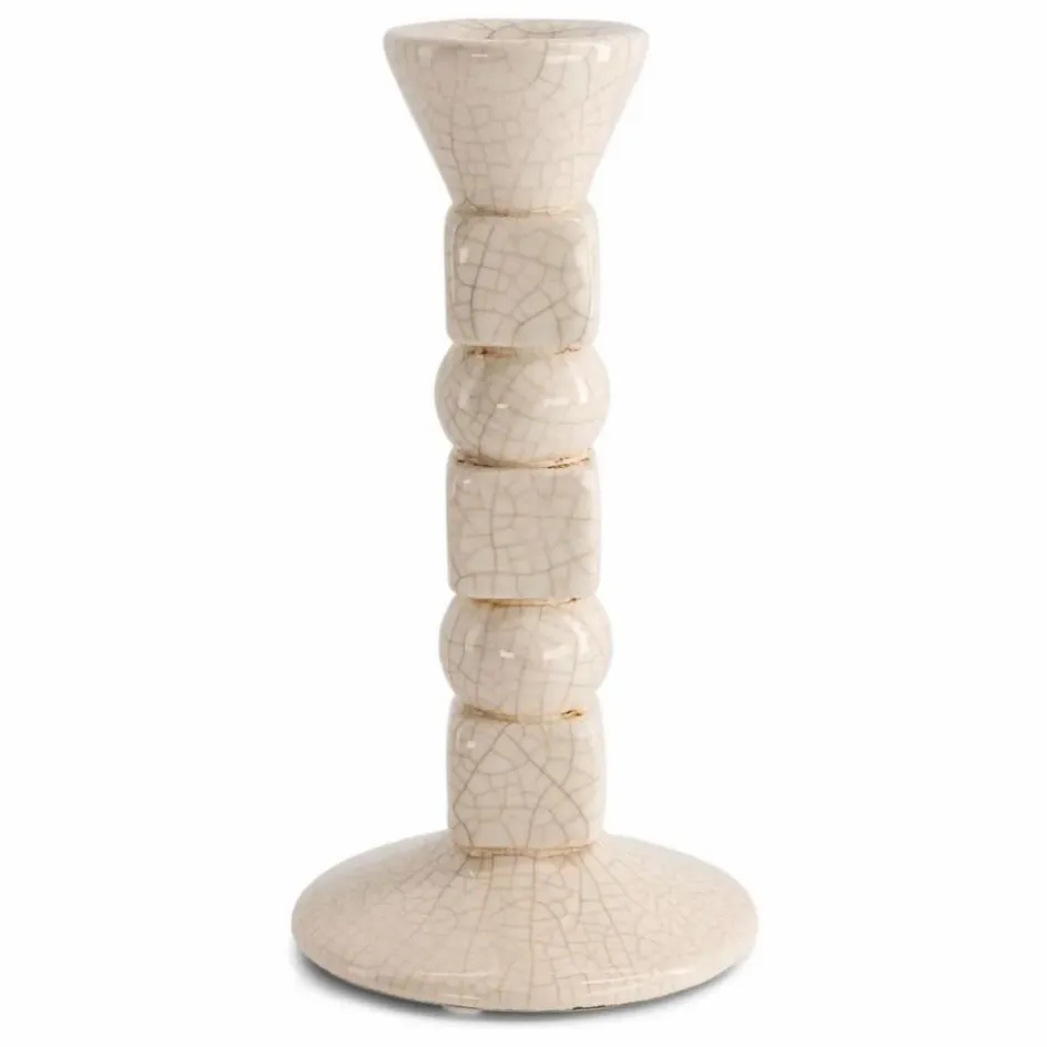 Discount Bougeoir Anna en céramique craquelé petit format | Vases, Objets Déco