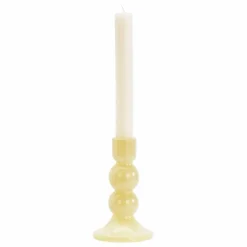 Madam Stoltz Bougeoir en verre || Vases, Objets Déco