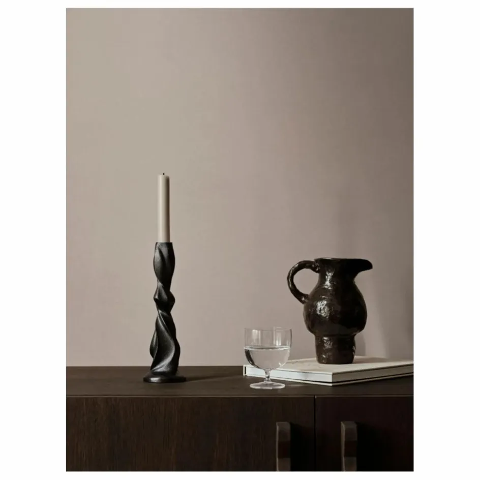 Best Ferm Living Bougeoir Gale | Gris anthracite