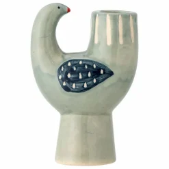 Bloomingville Vases, Objets Déco*Bougeoir oiseau en grès Trudy |