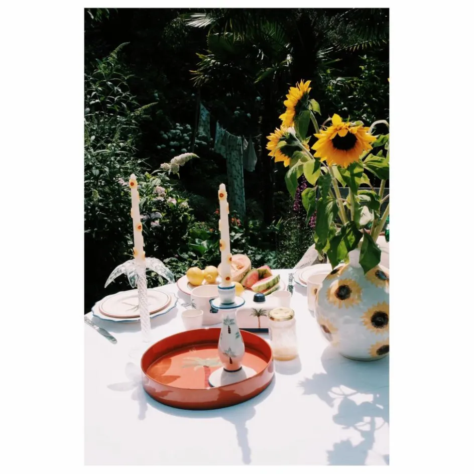 Sale Anna + Nina Bougeoir Palm Tree Transparent