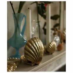 Doing Goods Bougeoir Scarlett en laiton recyclé || Vases, Objets Déco