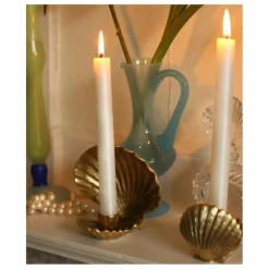 Doing Goods Bougeoir Scarlett en laiton recyclé || Vases, Objets Déco