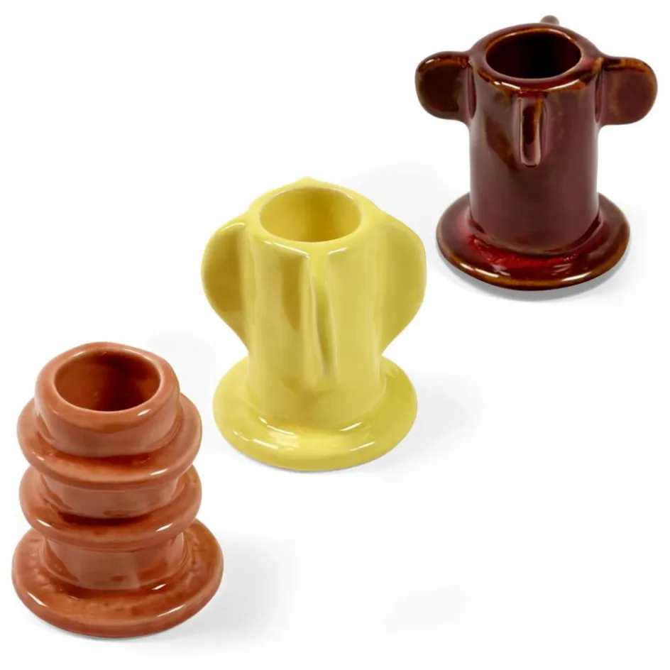 Serax Bougeoirs Molly - Set de 3| Vases, Objets Déco