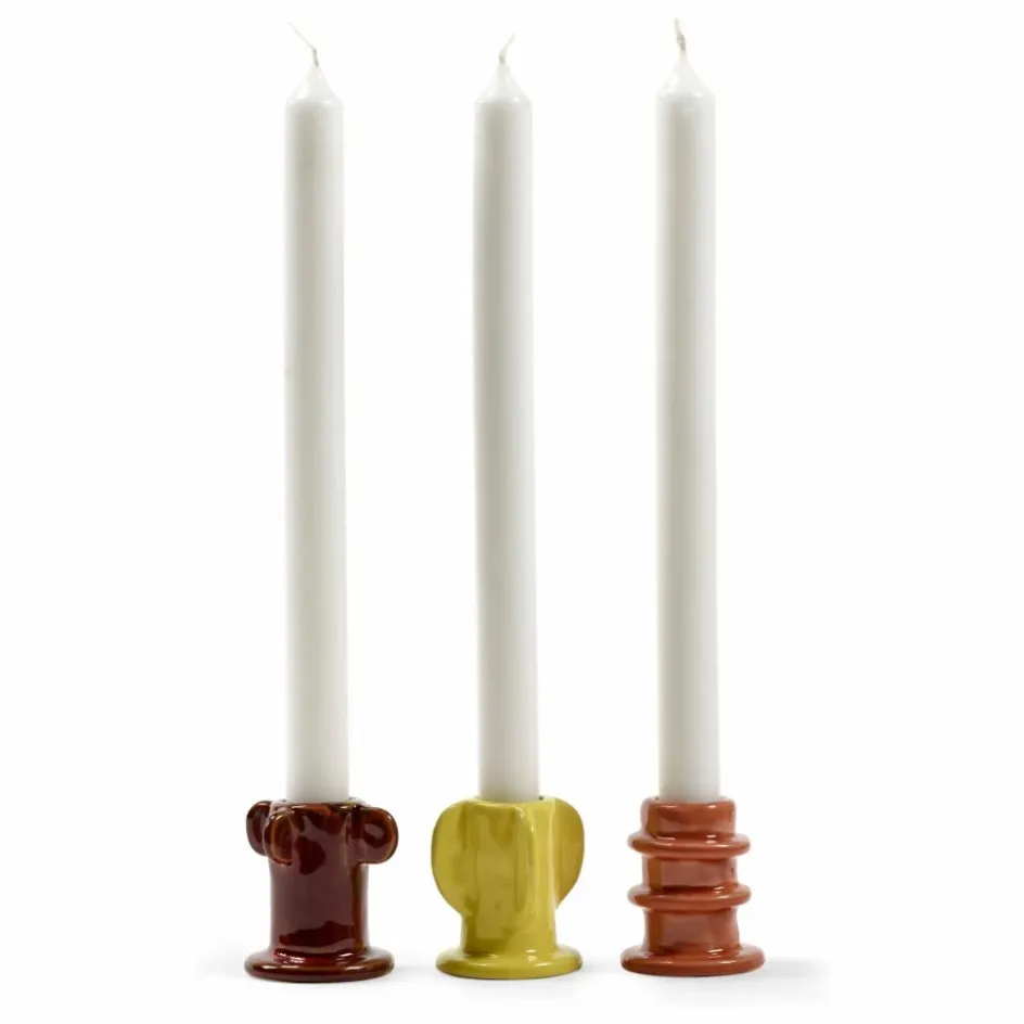 Serax Bougeoirs Molly - Set de 3| Vases, Objets Déco