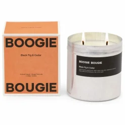 Boogie Bougie Bougie Black Fig & Cedar|Homme Bougies, Senteurs|Bougies, Senteurs