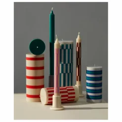 Hay Bougie Column à Carreaux ||Homme Bougies, Senteurs|Bougies, Senteurs