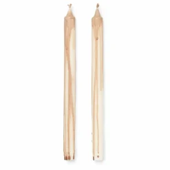 Ferm Living Bougies, Senteurs*Bougie Dryp en cire végétale- Set de 2 |