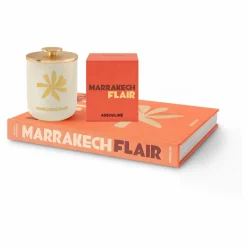 Sale Assouline Bougie en céramique Marrakech Flair | Orange