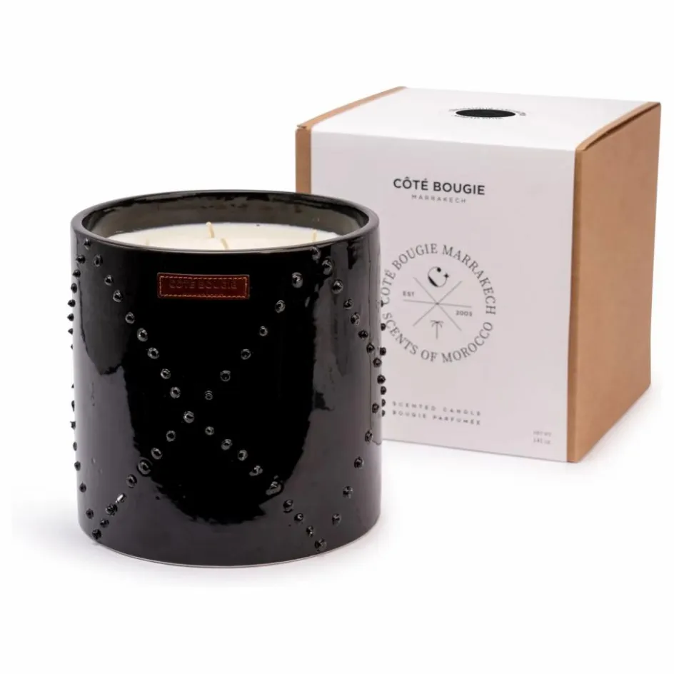 Outlet Côté Bougie Bougie Nomad Noir - Cèdre de l'atlas Non teinté