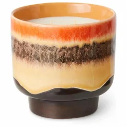 HKliving Bougie 70s ceramics Tulum ||Homme Bougies, Senteurs|Bougies, Senteurs