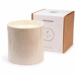 Côté Bougie Bougie Striée - Mon Bel Oranger|Homme Bougies, Senteurs|Bougies, Senteurs