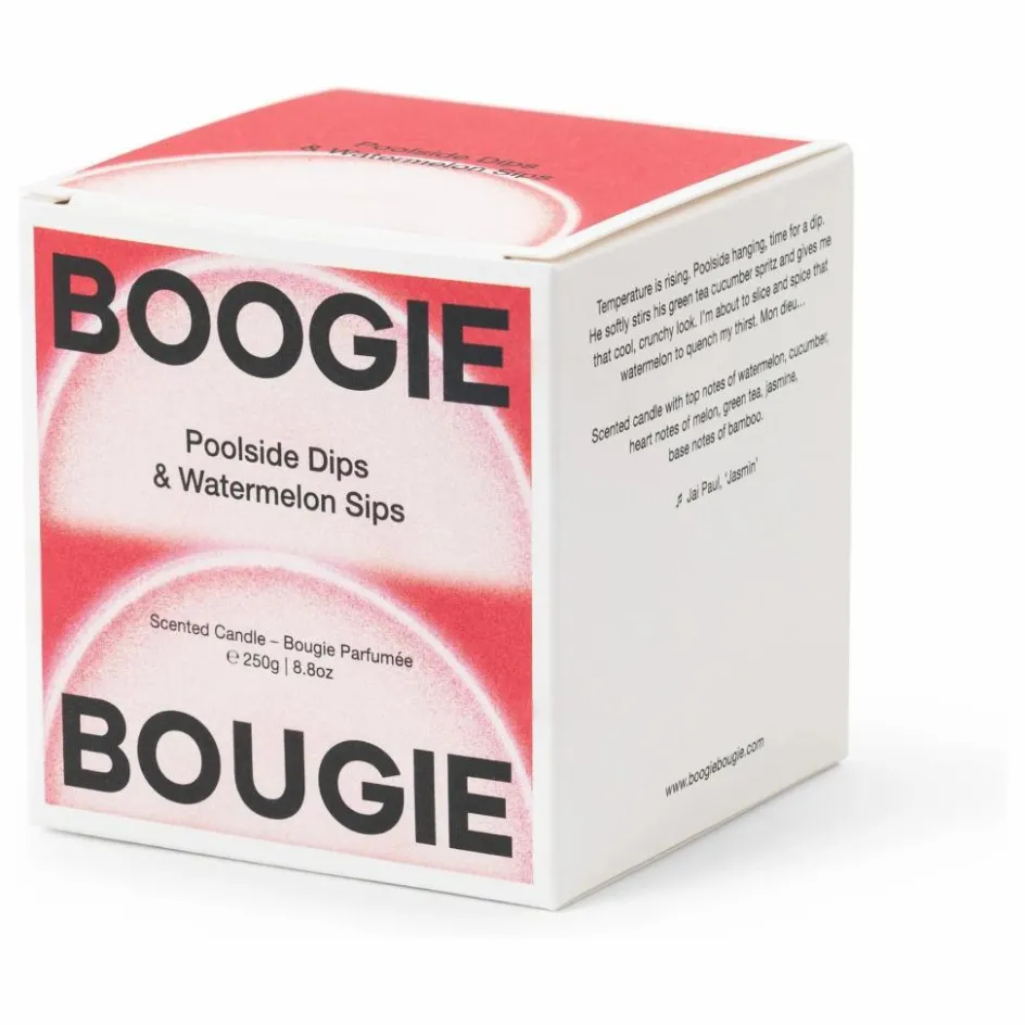 Homme Boogie Bougie Bougies, Senteurs|Bougies, Senteurs*Bougie Watermelon Sips & Poolside Dips - 250 g