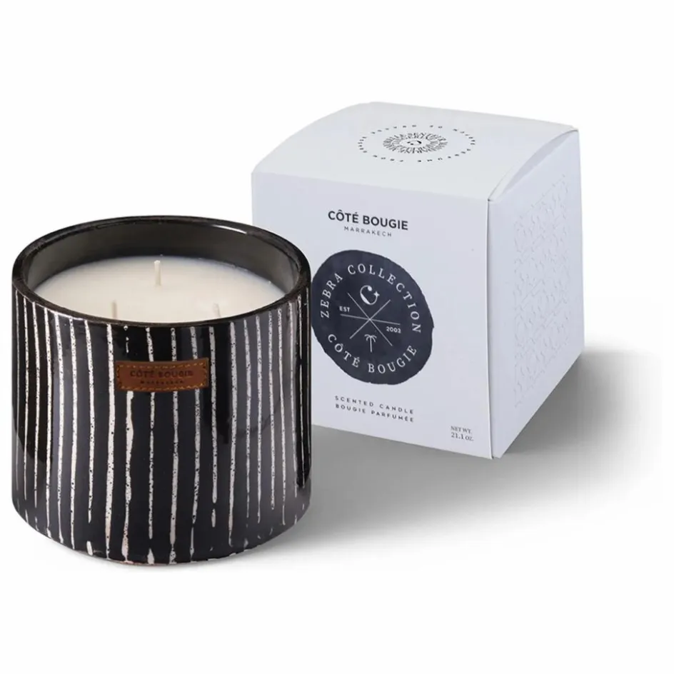 Homme Côté Bougie Bougies, Senteurs|Bougies, Senteurs*Bougie Zébré - Mandarine Majorelle
