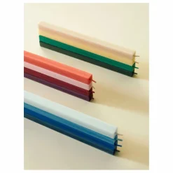 Hay Bougies carrées - Set de 4 ||Homme Bougies, Senteurs|Bougies, Senteurs