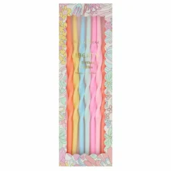 Clearance Meri Meri Bougies d'anniversaire - x Liberty - Set de 16 Multicolore