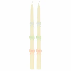 New Bougies Nœuds - Set de 2 | Enfant Décoration De Fête