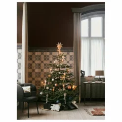 Ferm Living Boule de Noël effet marbré - Set de 4|Enfant Décoration De Fête